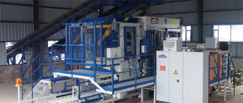 افریقہ میں مکمل طور پر خودکار ملٹی پرت کنکریٹ انٹلاکنگ اینٹوں کی تیاری کا منصوبہ شروع کیا گیا ہے۔