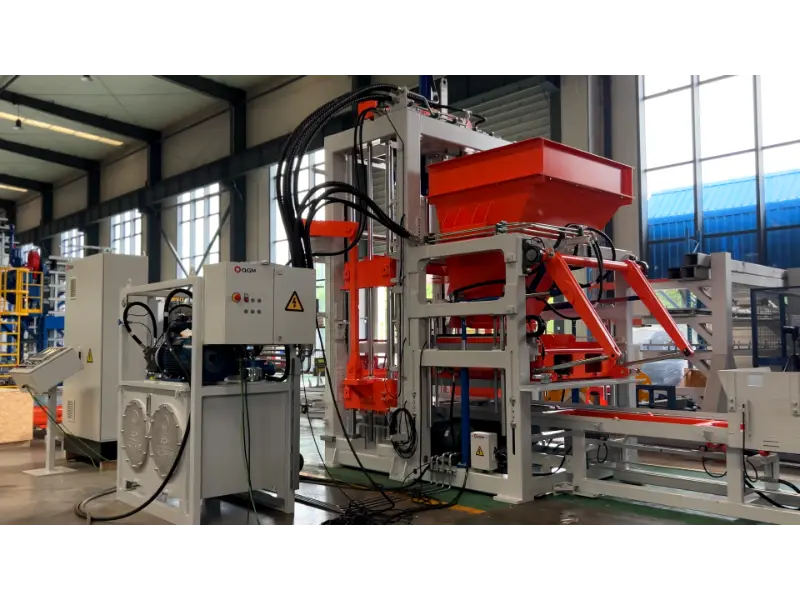 Quangong Machinery Co., Ltd. QT10 ہائی سپیڈ بلاک بنانے والی پروڈکشن لائن ذہین مینوفیکچرنگ ایکسیلنس کے لیے ایک نیا معیار طے کرتی ہے۔