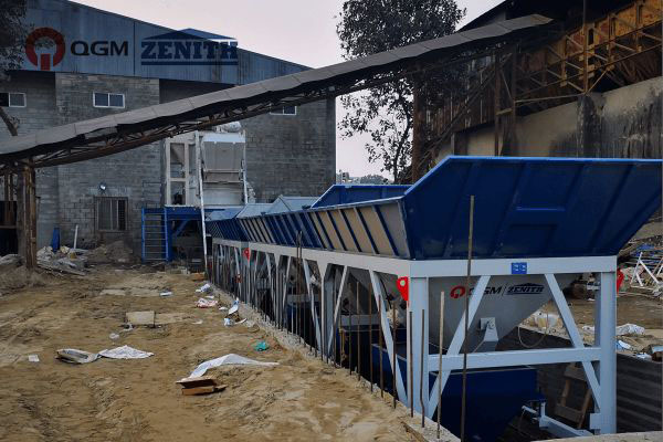 بنگلہ دیش میں ریکنگ اور آف لائن کیوبنگ سسٹم کے ساتھ ZN900C خودکار پروڈکشن لائن