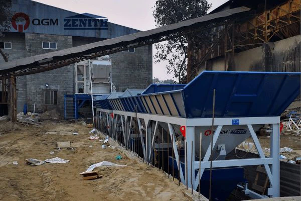 بنگلہ دیش میں ریکنگ اور آف لائن کیوبنگ سسٹم کے ساتھ ZN900C خودکار پروڈکشن لائن